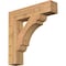 Ekena Millwork Olympic Block Smooth Bracket, Western Red Cedar, 5 1/2"W x 28"D x 28"H BKT06X28X28OLY05SWR - alternate 1